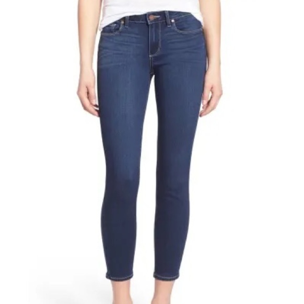 Paige Denim Verdugo Crop Skinny Jeans Dax